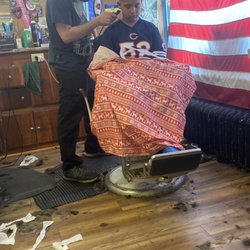 Liberty Barber Shop - Getting cleaned up!
