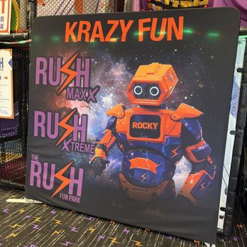 The Rush Fun Park - Interior - Indoor Playcenter Near Me - Phoenix, Arizona