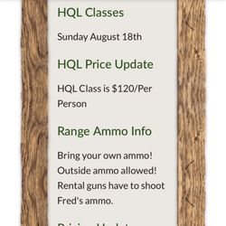 Range Info