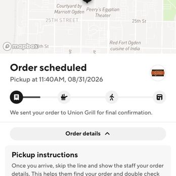Union Grill - Proof of purchase - American Near Me - Ogden, Utah