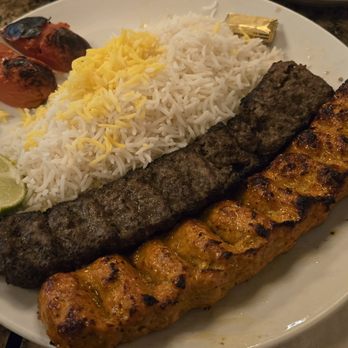 Kasra Persian Grill - kubideh combo - Persian/Iranian Near Me - Houston, Texas Kasra Persian Grill - kubideh combo - Persian/Iranian Near Me - Houston, Texas