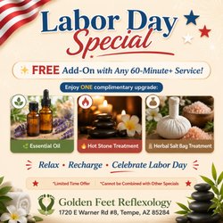 Golden feet reflexology - Labor Day Special