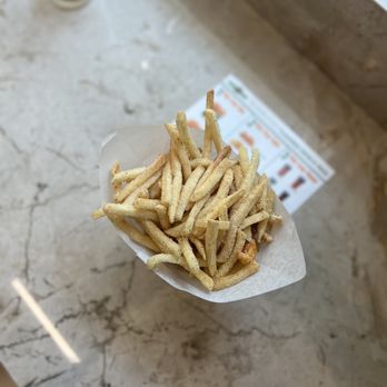 Potato Corner - mega original fries with sour cream and onion and garlic parmesan flavor - Fast Food Near Me - Santa Clara, California