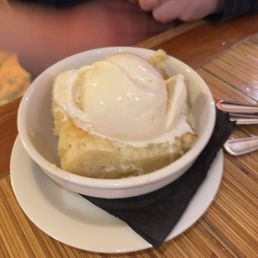 Peach cobbler