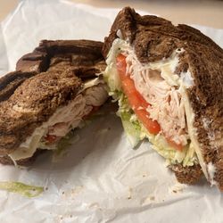 Garland Sandwich Shoppe - Turkey/swiss on Rye