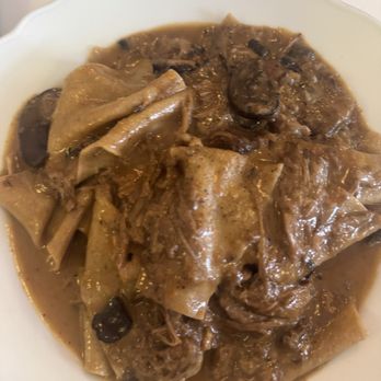 I Sodi - Lamb and mushroom pasta - daily special - Tuscan Near Me - New York, New York I Sodi - Lamb and mushroom pasta - daily special - Tuscan Near Me - New York, New York