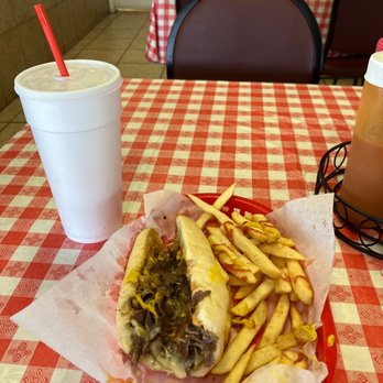 Chicago's Number One Gyro - #9 Cheese Steak With Fries - Greek Near Me - Apache Junction, Arizona