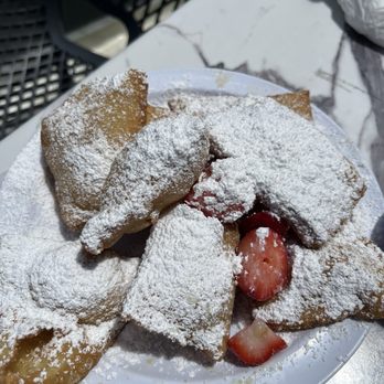 Cafe Jolie Petit - Beignets (half order comes with 8) - Coffee & Tea Near Me - Alameda, California
