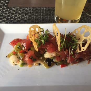 Castile Restaurant - Tuna poke - Breakfast & Brunch Near Me - St Pete Beach, Florida