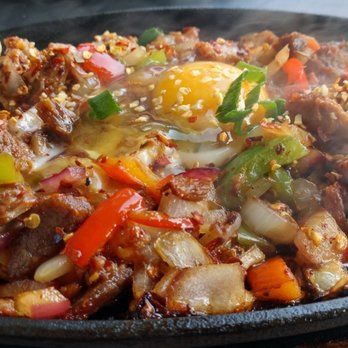 CARiN de RiA - pork belly sisig - Filipino Near Me - Encinitas, California