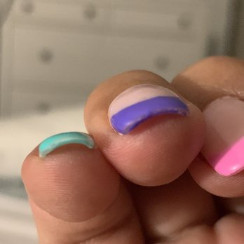 Chloe Nail Spa - Thick uneven nail and the color looks faded but It's the way they left them. Very unprofessional - Nail Salons Near Me - Sherman Oaks, California Chloe Nail Spa - Thick uneven nail and the color looks faded but It's the way they left them. Very unprofessional - Nail Salons Near Me - Sherman Oaks, California
