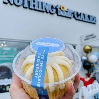 Nothing Bundt Cakes - White Chocolate Raspberry Bundtlet - Bakeries Near Me - West Hartford, Connecticut