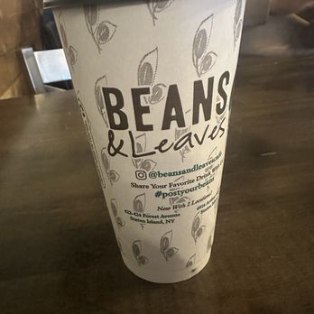 Beans and Leaves - Lattes - Coffee & Tea Near Me - Staten Island, New York