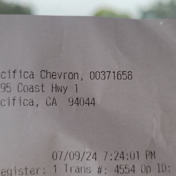 Chevron - I was there! - Gas Stations Near Me - Pacifica, California