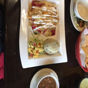 Cenas Kitchen - AMAZING seafood enchiladas! - Tex-Mex Near Me - Houston, Texas