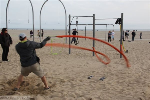 Original Muscle Beach Santa Monica by null