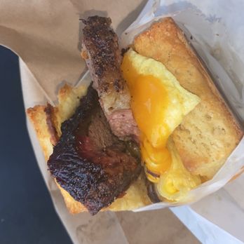 Briscuits - Brisket egg and cheese - Barbeque Near Me - Austin, Texas