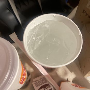 Burger King - Sold us carbonated  There is no sprite in this. - Burgers Near Me - Memphis, Tennessee