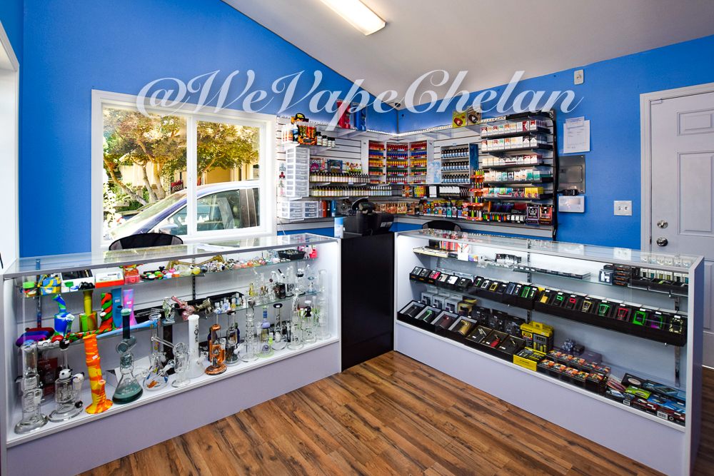 Chelan Vape, Smoke and Cigar Logo