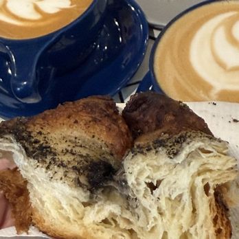 Bird & Branch Coffee Roasters - Black sesame kouign-amann - Coffee & Tea Near Me - New York, New York Bird & Branch Coffee Roasters - Black sesame kouign-amann - Coffee & Tea Near Me - New York, New York