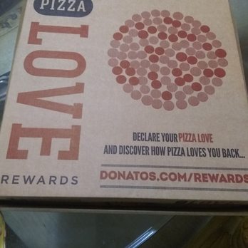 Donatos Pizza - Donatos pizza box Amelia Ohio, were I ordered. - Pizza Near Me - Amelia, Ohio Donatos Pizza - Donatos pizza box Amelia Ohio, were I ordered. - Pizza Near Me - Amelia, Ohio