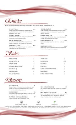 Menu photo 1 Verde Lounge Sioux Falls, SD