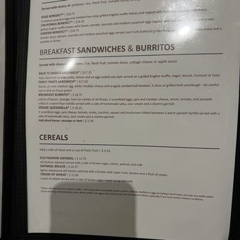 Four Sisters Cafe - Menu - Breakfast & Brunch Near Me - Roseville, California