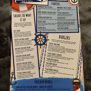 Castaways Bar & Grill - menu - Burgers Near Me - Tomahawk, Wisconsin