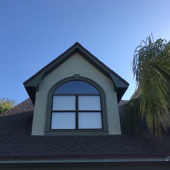 Second Story Painting - Second story window where Rick replaced the rotted trim. - Painters Near Me - Lynn Haven, Florida Second Story Painting - Second story window where Rick replaced the rotted trim. - Painters Near Me - Lynn Haven, Florida