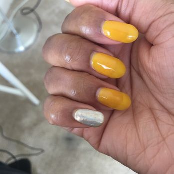 Bliss Nail Salon - Look at the shape!!!!! What is it exactly? These are my natural nails and we're supposed to be almond shaped. - Nail Salons Near Me - Fulton, Maryland Bliss Nail Salon - Look at the shape!!!!! What is it exactly? These are my natural nails and we're supposed to be almond shaped. - Nail Salons Near Me - Fulton, Maryland