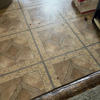 Cartier All Pro Services - "Clean" floor. This was after he mopped. - Home Cleaning Near Me