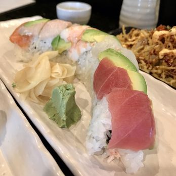 Sushi Cafe - A beautiful rainbow roll - Japanese Near Me - Renton, Washington Sushi Cafe - A beautiful rainbow roll - Japanese Near Me - Renton, Washington