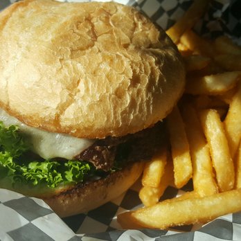 Mid City Pub & Grill - Swiss burger and fries - Sports Bars Near Me - Midvale, Utah