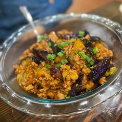 Lau Kee Restaurant - Eggplant with Minced Pork