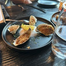 Oysters. Spot on really well done the perfect appetizer Oysters. Spot on really well done the perfect appetizer