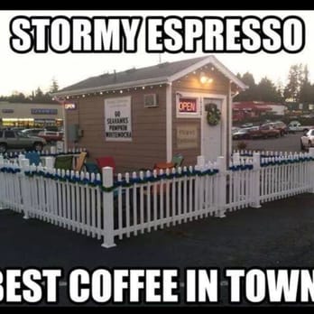 Stormy Espresso - Stormy espresso is hands down the best. - Coffee & Tea Near Me - Port Orchard, Washington Stormy Espresso - Stormy espresso is hands down the best. - Coffee & Tea Near Me - Port Orchard, Washington