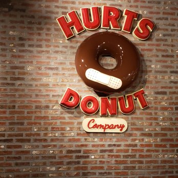 Hurts Donuts - Sign/logo - Donuts Near Me - Little Rock, Arkansas Hurts Donuts - Sign/logo - Donuts Near Me - Little Rock, Arkansas
