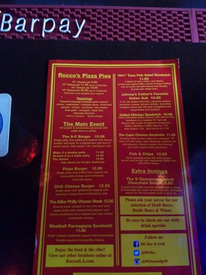 Menu photo 8 901 Bar & Grill Los Angeles, CA