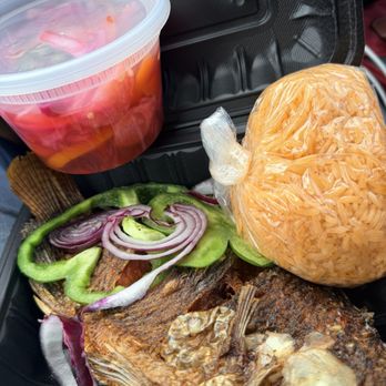 Tortilleria Azteca - Fish, rice and pickled onions & peppers - Mexican Near Me - Richmond, Virginia Tortilleria Azteca - Fish, rice and pickled onions & peppers - Mexican Near Me - Richmond, Virginia