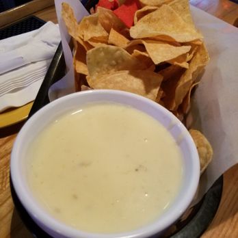 Doesn't Matter Bar and Grill - Queso and chips. $6.95. Lots of cheese and crispy chips! - Bars Near Me - Myrtle Beach, South Carolina