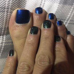 Gel Mani and pedi Gel Mani and pedi