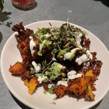 Pondicheri - Sindhi Pakora Chaat - Indian Near Me - Houston, Texas Pondicheri - Sindhi Pakora Chaat - Indian Near Me - Houston, Texas