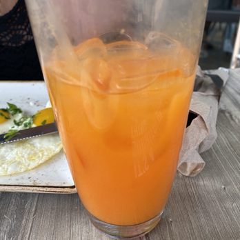 First Watch - Carrot turmeric juice - Breakfast & Brunch Near Me - LIttleton, Colorado