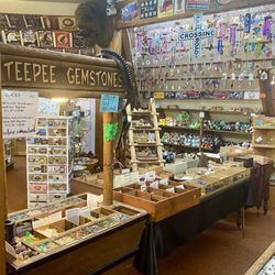 TeePee Trading Post - Inside - Gemstones