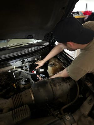 Ford F150 brake booster and master cylinder + brake pads and rotors - replaced brake booster and master cylinder and brake pads and rotors on a Ford F150