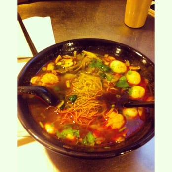 King Noodle - Hot spicy noodles. It was ok~~~ - Noodles Near Me - Seattle, Washington