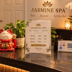 Jasmine Spa - Very good Pricing .