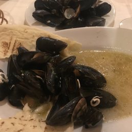Muscles and clams soup- huge portion! Muscles and clams soup- huge portion!