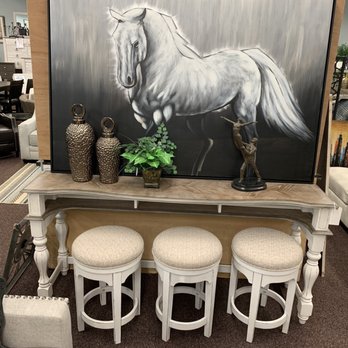 Dream Home Interiors - Magnolia Console Bar - Furniture Stores Near Me - Cumming, Georgia