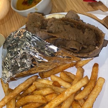 Bodrum Mediterranean Kitchen - Lamb Gyro Sandwich - Salad Near Me - Jacksonville, Florida